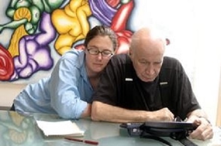 Alyssa Adams with her late husband, Eddie Adams